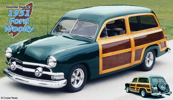 Dolores Swank's 1951 Ford Woody
