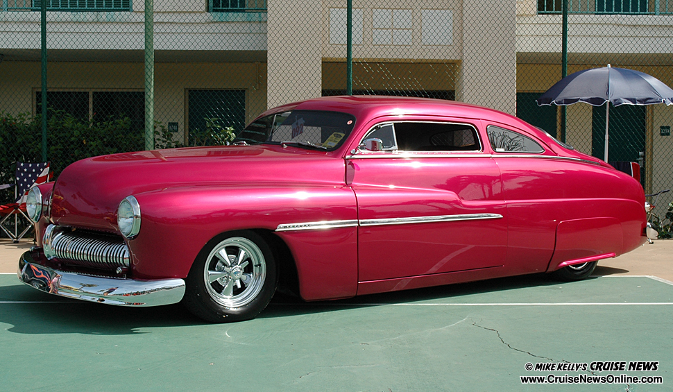 This cool 1950 Mercury Coupe belongs to Len and Elsie Freiheit from Port St 