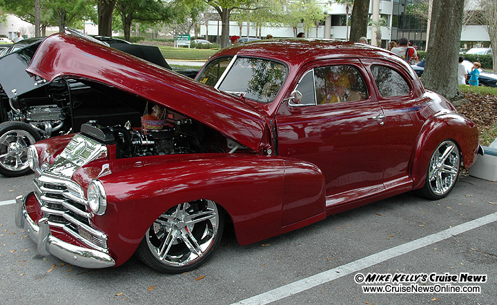 it is also where this cool 1947 Chevy Coupe is stationed
