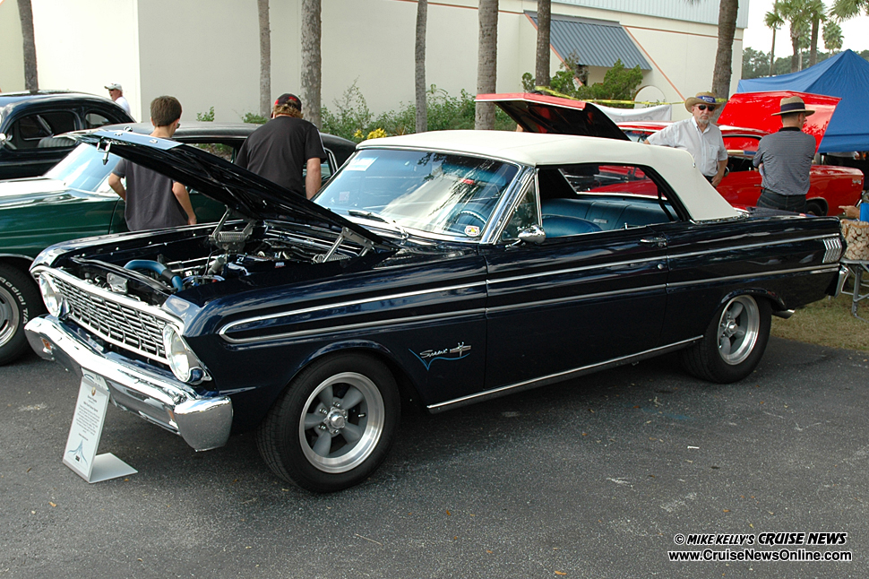 Power from this 1964 Ford Falcon Sprint convertible comes from a fuel 